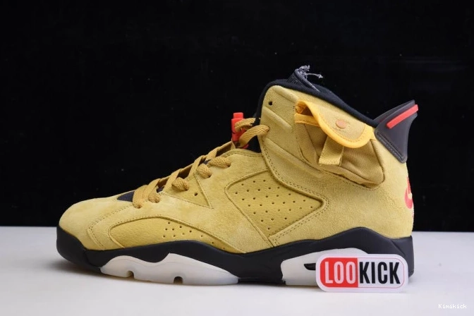 YELLOW Fashionable SCOTT 6 X CN1084- AIR 606 TRAVIS JORDAN 0605